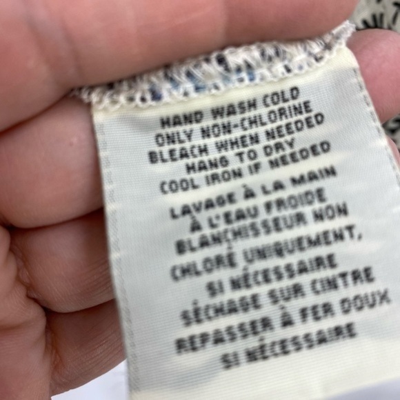 Denim and Company RL BoHo floral print top M - Picture 10 of 12